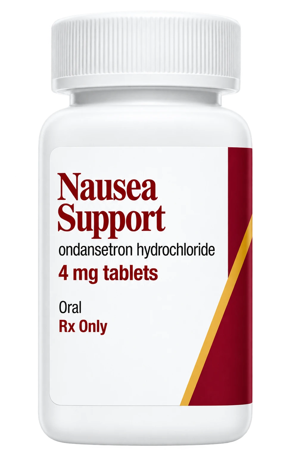 Illustrative ondansetron bottle
