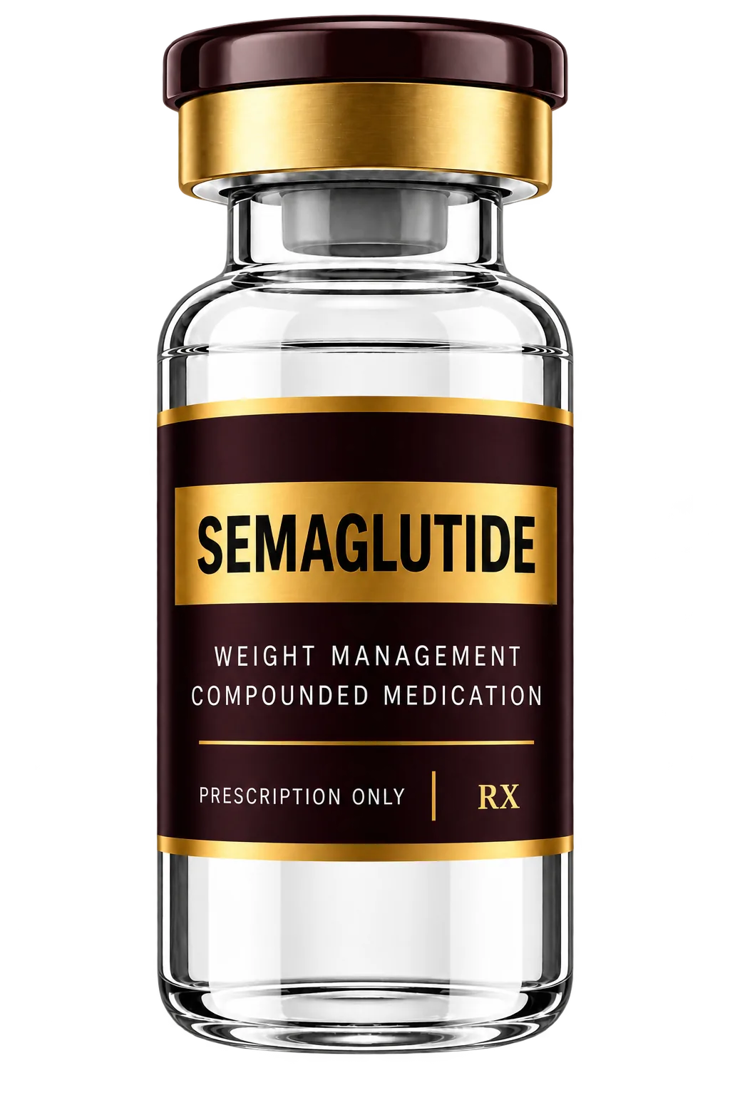 Illustrative compounded semaglutide vial